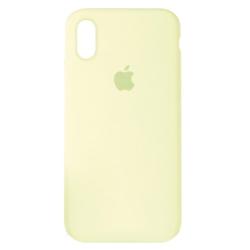 Чехол iPhone X/XS Silicon Case Copy #11 Antic White