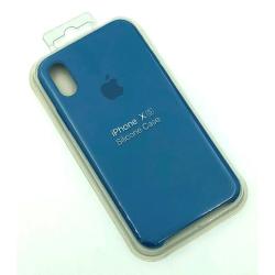 Чехол iPhone X/XS Silicon Case Copy #24 Azure