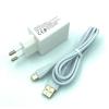 Сетевое ЗУ Sunpin DC-02 Super Fast 22.5W (5V/4.0A/1USB) + кабель Type C White 