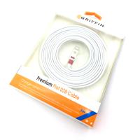 Дата кабель GRIFFIN Premium flat iPhone 5 3M