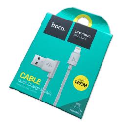 Дата кабель HOCO UPL-11L iPhone 5 120cm White