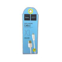 Дата кабель HOCO X1 Rapid Micro USB 1m White