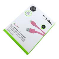 Дата кабель Belkin Flat iPhone 5 Pink