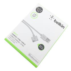 Дата кабель Belkin iPhone 4 White 1.2M (коробка)