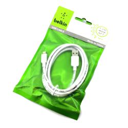 Дата кабель Belkin iPhone 5 1,2M (пакет)