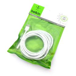 Дата кабель Belkin iPhone 5 3M (пакет)