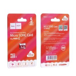 Карта памяти Micro SD 16Gb HOCO Class 10 