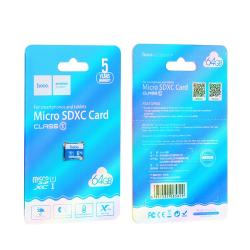 Карта памяти Micro SD 64Gb HOCO A1 Class 10 Purple
