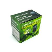 Универсальный блок питания TW668 3/4.5/6/7.5/9/12V 3A 30W Black