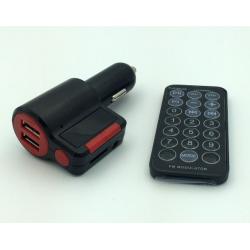 FM модулятор ALS-A905 Bluetooth + Charger (1USB/5V/A) Red