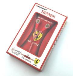 Наушники FERRARI Logic3 SP100m Red