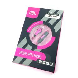 Наушники JBL AY-101 + mic Pink