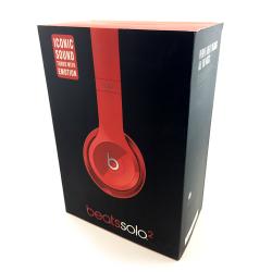 Наушники MONSTER Beats Solo 2 (с оголовьем) Red