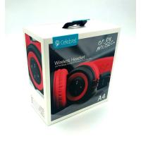 Наушники Bluetooth Celebrat A4 Red