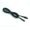 Дата кабель EMY MY-452-2 iPhone 2M Black