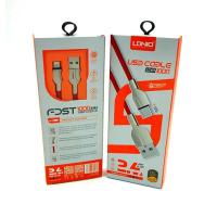 Дата кабель LDNIO LS-411 Lightning Red