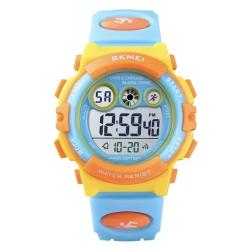 Часы SKMEI Model No. 1451 Yellow Shell Blue