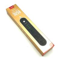Сетевой удлинитель LDNIO SC3301 3 розетки/1.6m/2500W/10A + 3USB (5V/3.1A)