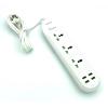 Сетевой удлинитель Sunpin OS-02 4 розетки/2.0m/2500W/10A + 4USB (5V/2.1A) White