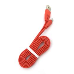 Дата кабель FLAT PREMIUM micro USB Red (тех. упаковка)