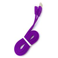Дата кабель FLAT PREMIUM micro USB Violet (тех. упаковка)