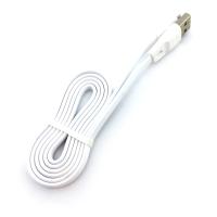 Дата кабель FLAT PREMIUM micro USB White (тех. упаковка)