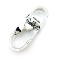 Дата кабель FLAT ROLL micro USB White/Black (тех. упаковка)