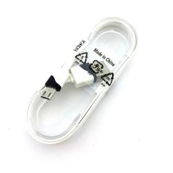 Дата кабель FLAT ROLL micro USB White/Black (тех. упаковка)