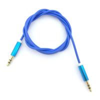 Кабель AUX Metall Conector Blue