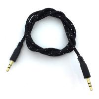 Кабель AUX Neylon Black