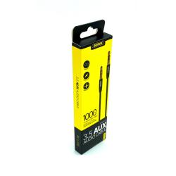 Кабель AUX REMAX L-100 Black