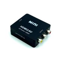 Переходник HDMI to 3RCA Video Converter 1080p Full HD HDMI2AV Black