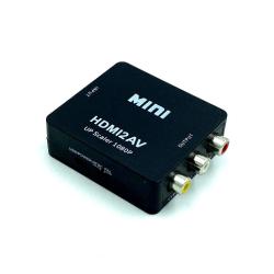 Переходник HDMI to 3RCA Video Converter 1080p Full HD HDMI2AV Black