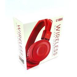 Наушники Bluetooth DEEPBASS L100X Red