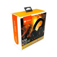 Наушники компьютерные проводные DEEPBASS X12 Black_Red