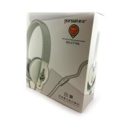 Наушники Gorsun GS-C7705 White/Grey