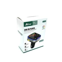 FM модулятор ALS-A963 Bluetooth + Charger (2USB/PD/18W/3.1A) Black