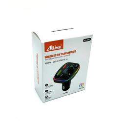 FM модулятор ALS-A912 Bluetooth + Charger (2USB/PD/20W/3.1A) Black
