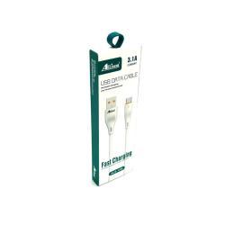 Дата кабель ALLISON C86 Fast Charging Type C 3.1A 1M White