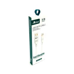 Дата кабель ALLISON C86 Fast Charging Micro USB 3.1A 1M White
