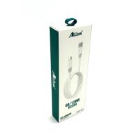 Дата кабель ALLISON C61 Fast Charging Lightning 6A 120W 1M White