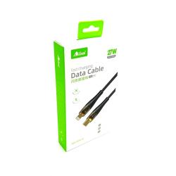 Дата кабель ALLISON C23C-D Fast Charging Type C to Lightning 27W 1M Black