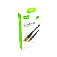 Дата кабель ALLISON C23 Fast Charging Type C 6A 1M Black