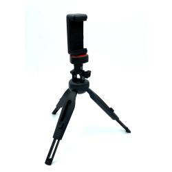 Штатив пластиковый настольный с регулировкой высоты для телефона / Led лампы 20 см
