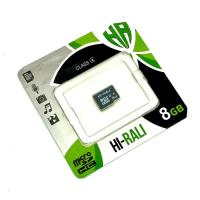 Карта памяти 8Gb HI-RALI Class 4 Micro SD 