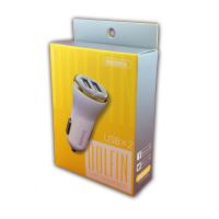 Автомобильное ЗУ REMAX Dolfin RCC-206 Gold (5V/2.4A/2USB)