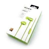 Наушники SONY MDR-EX750AP + mic Green