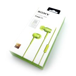 Наушники SONY MDR-EX750AP + mic Green