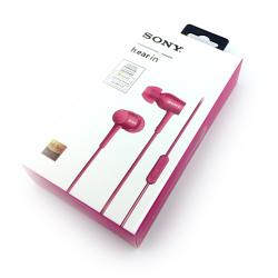 Наушники SONY MDR-EX750AP + mic Pink