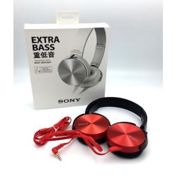 Наушники SONY MDR-XB450AP Red